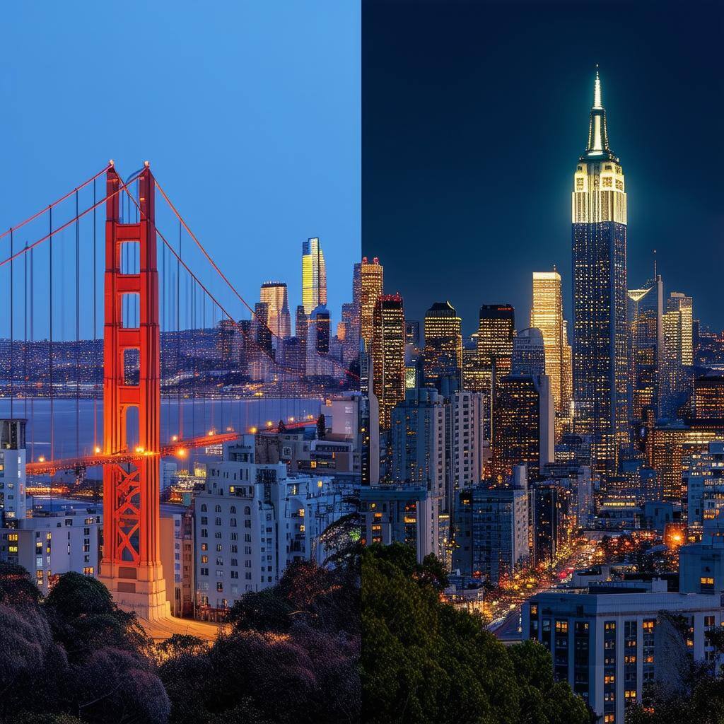 San Francisco Landmark and New York Landmarks